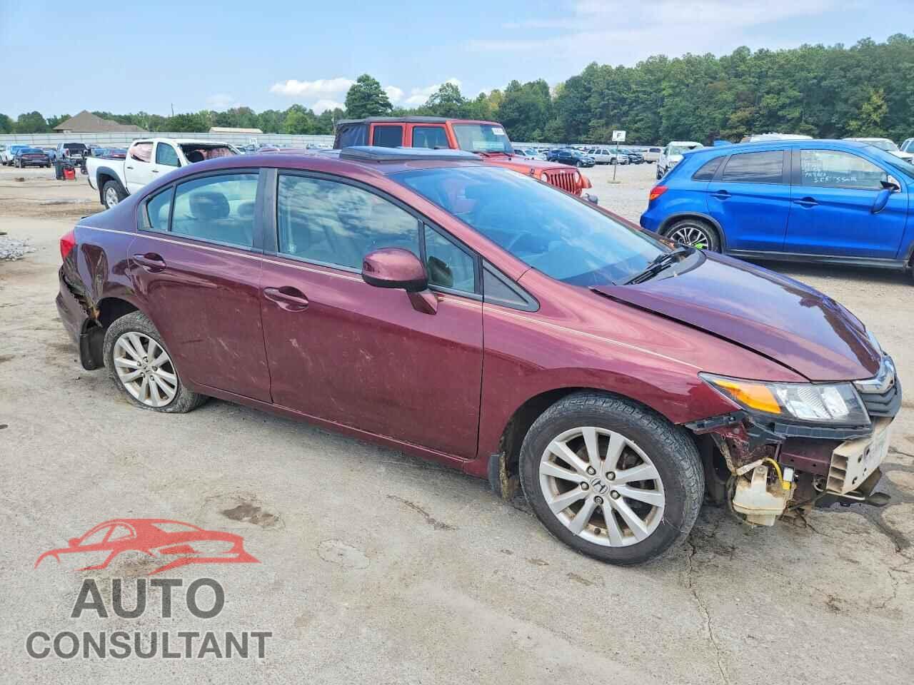 HONDA CIVIC 2012 - 2HGFB2F93CH550851