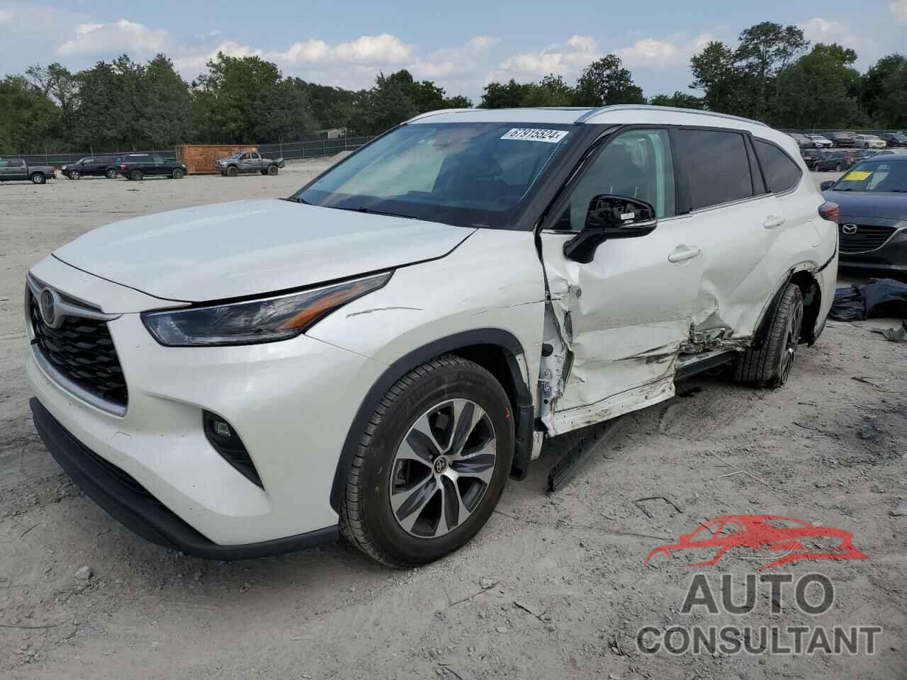 TOYOTA HIGHLANDER 2021 - 5TDHZRBH3MS125366