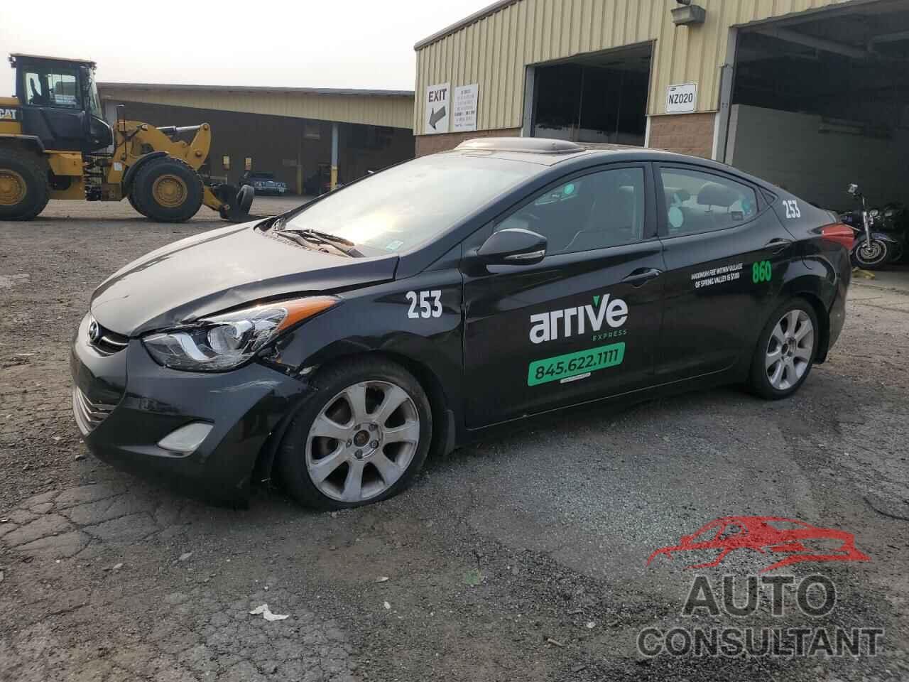 HYUNDAI ELANTRA 2013 - KMHDH4AE4DU619612