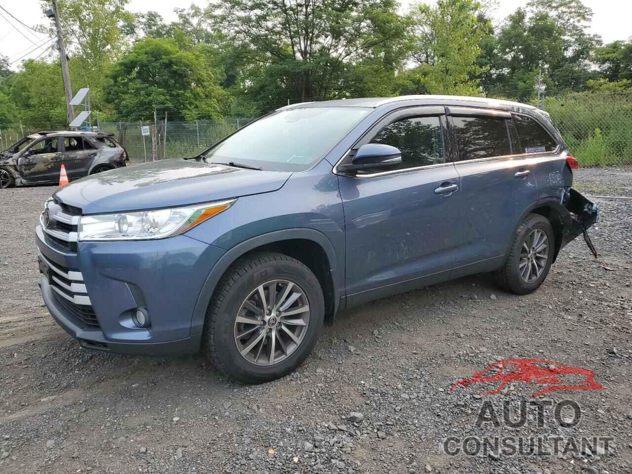 TOYOTA HIGHLANDER 2019 - 5TDJZRFH9KS744983