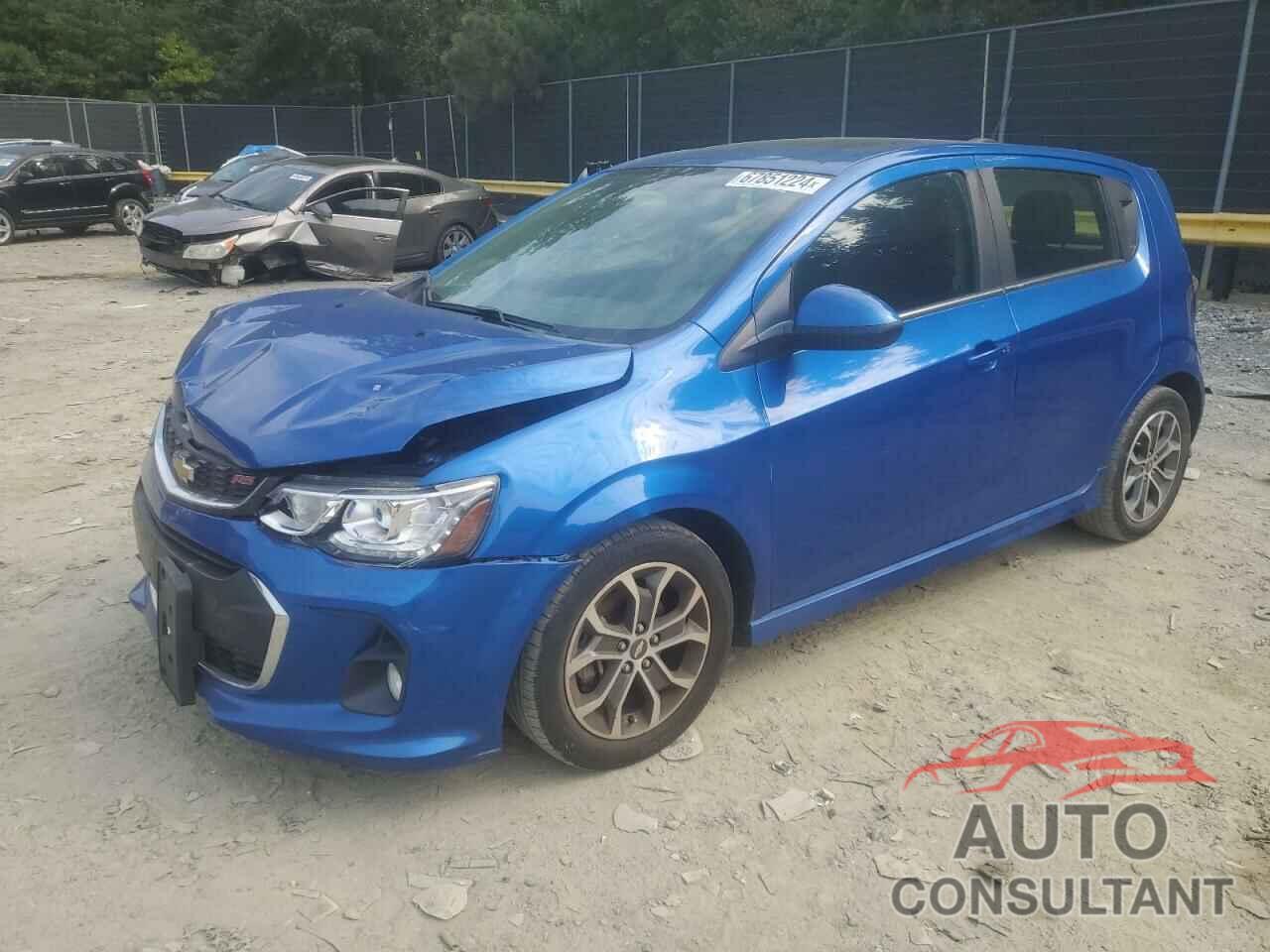 CHEVROLET SONIC 2017 - 1G1JD6SB6H4174257