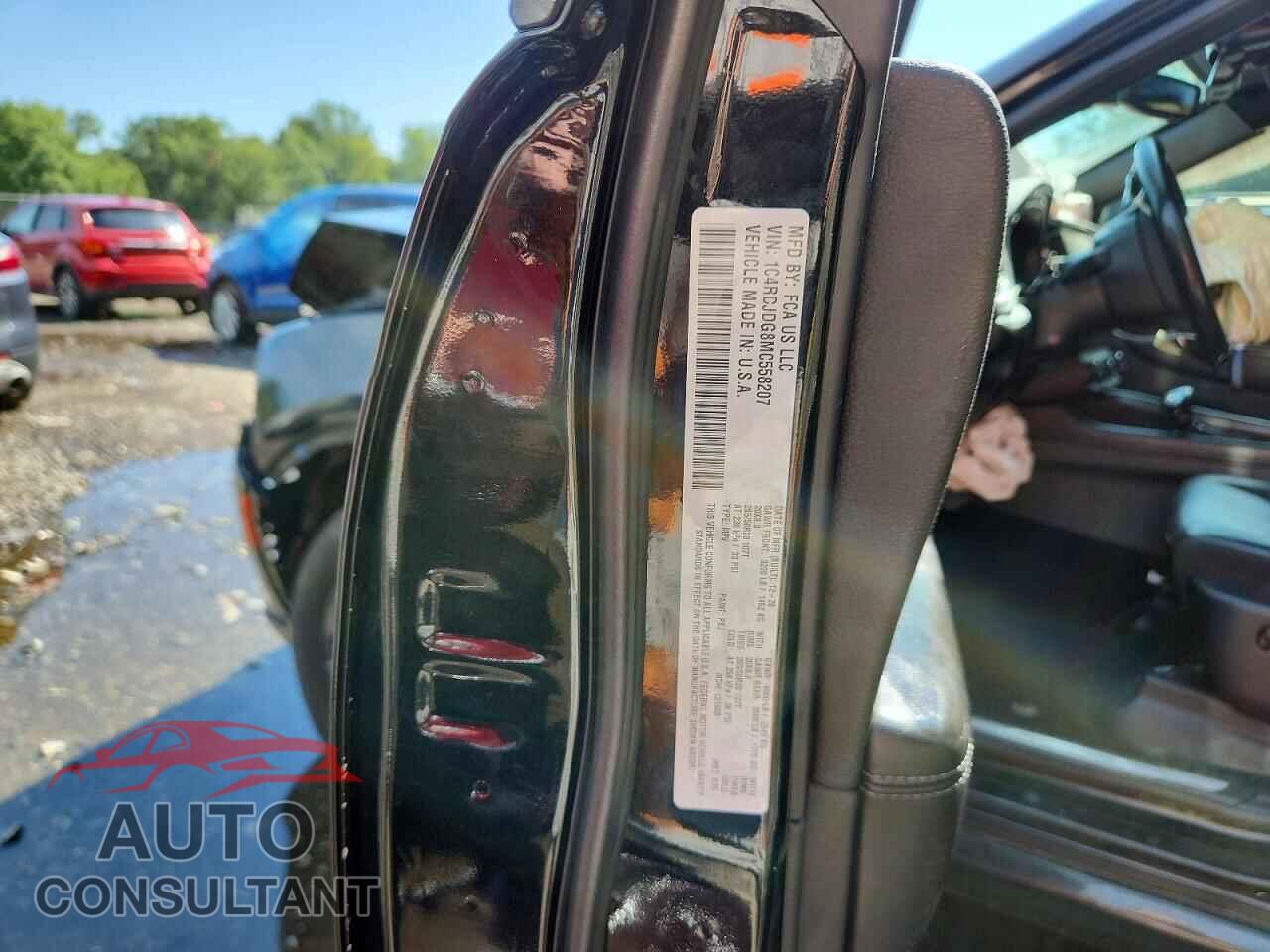 DODGE DURANGO 2021 - 1C4RDJDG8MC558207