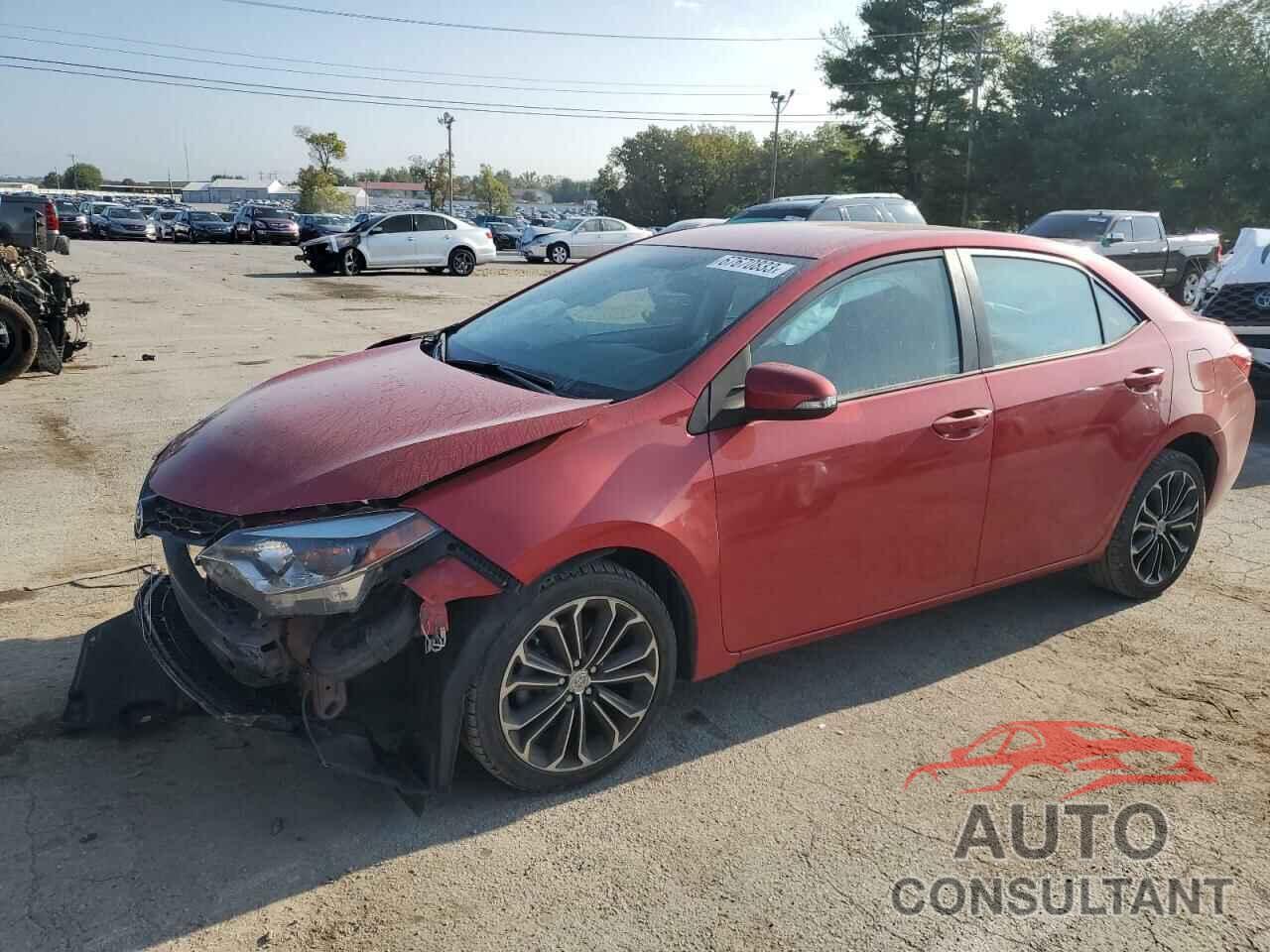TOYOTA COROLLA 2015 - 5YFBURHE8FP212628
