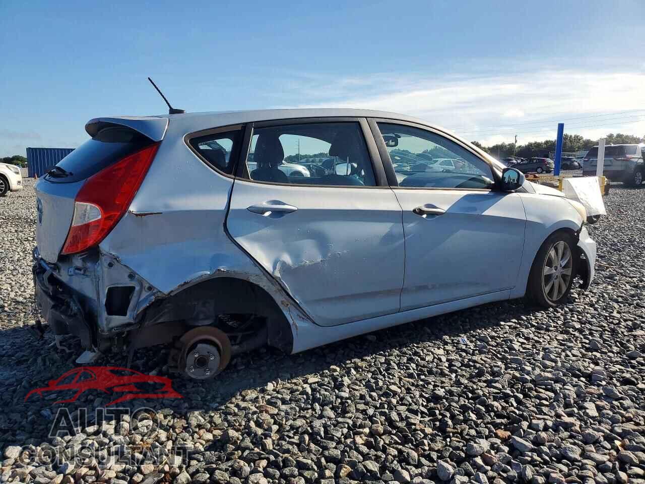 HYUNDAI ACCENT 2012 - KMHCU5AE7CU040982