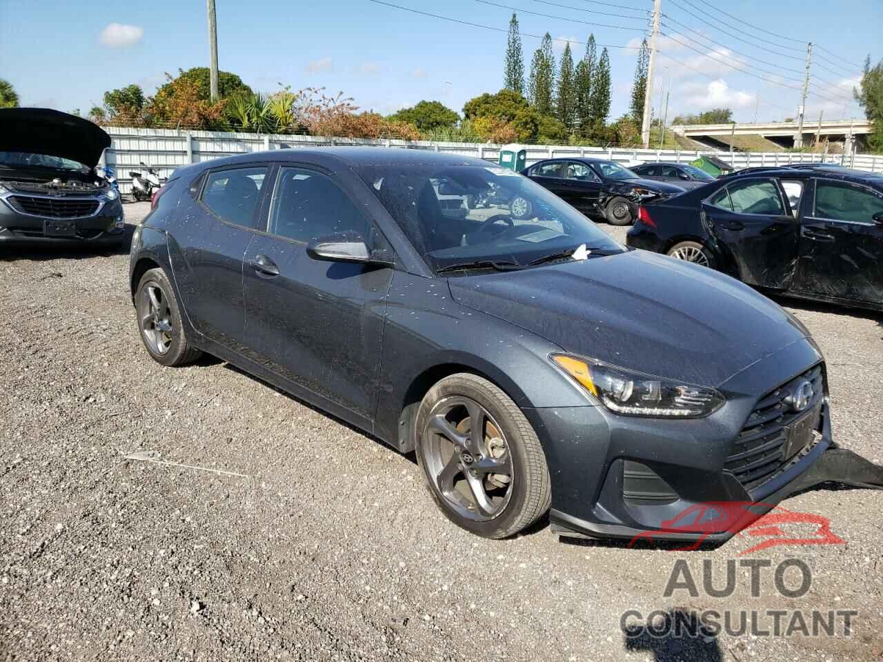 HYUNDAI VELOSTER 2019 - KMHTG6AFXKU016549