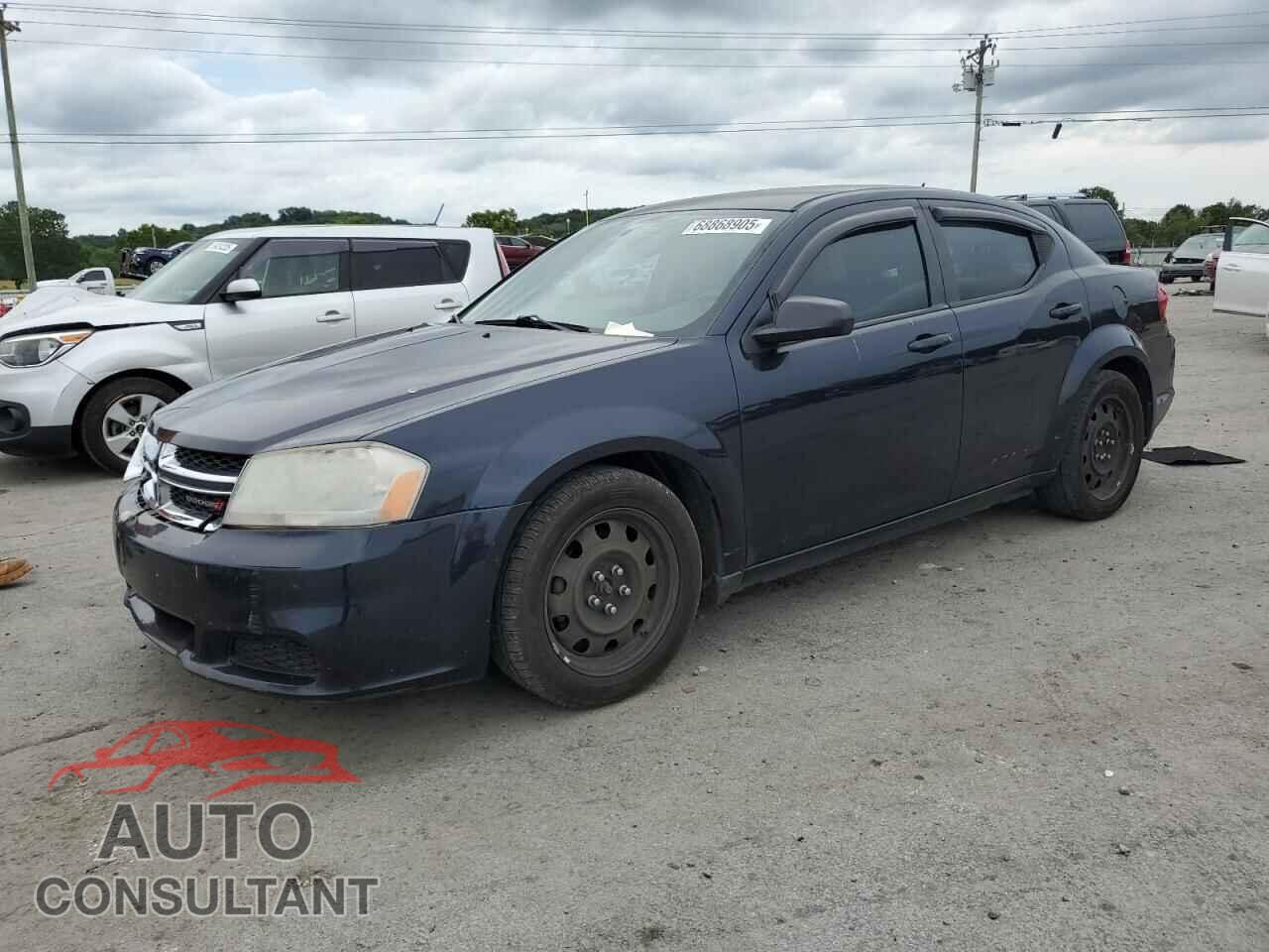DODGE AVENGER 2012 - 1C3CDZAB8CN243721