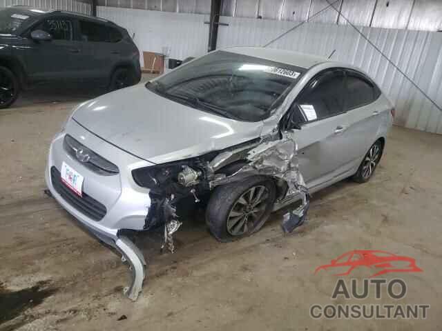 HYUNDAI ACCENT 2016 - KMHCU4AE9GU159987