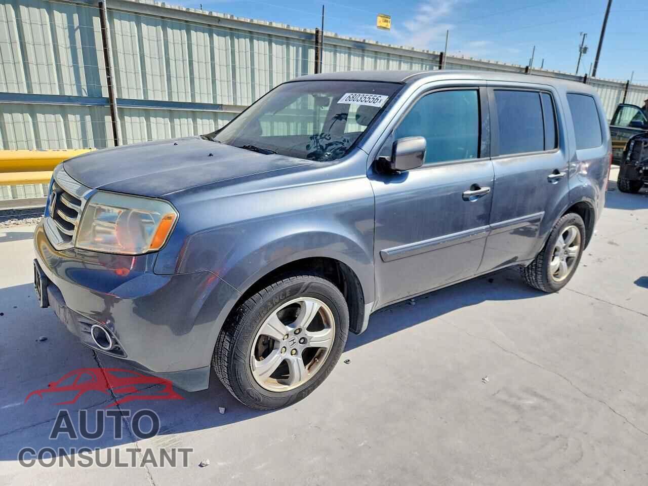HONDA PILOT 2012 - 5FNYF3H41CB014232