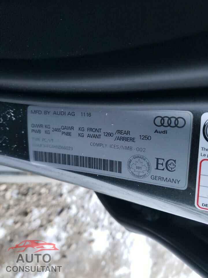 AUDI A6 2017 - WAUF3AFC4HN066023