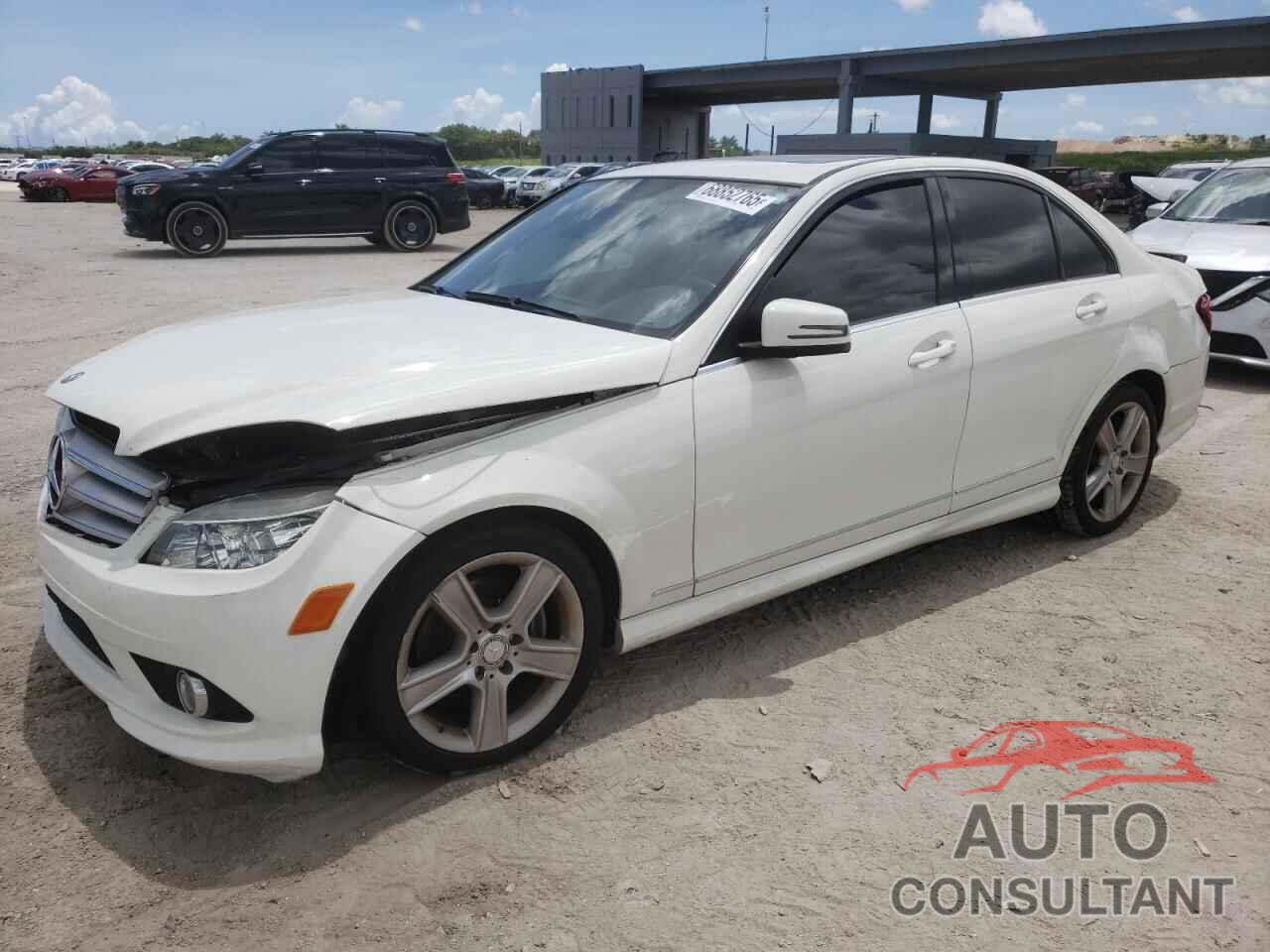 MERCEDES-BENZ C-CLASS 2010 - WDDGF5EB0AR098504