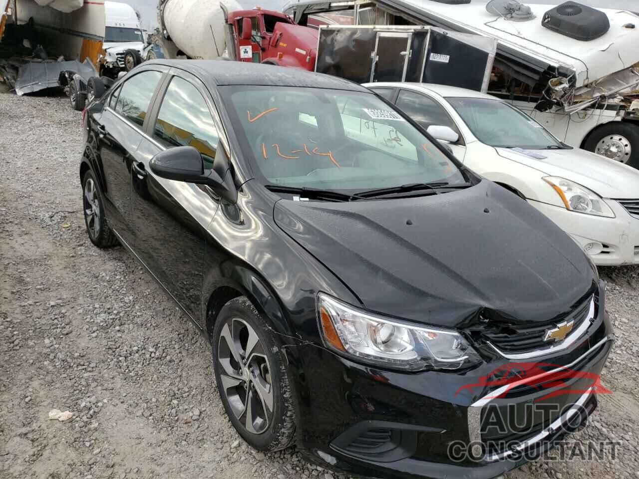 CHEVROLET SONIC 2020 - 1G1JF5SB8L4113554