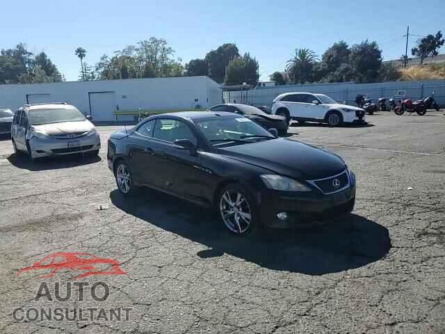 LEXUS IS 2010 - JTHFF2C21A2501632