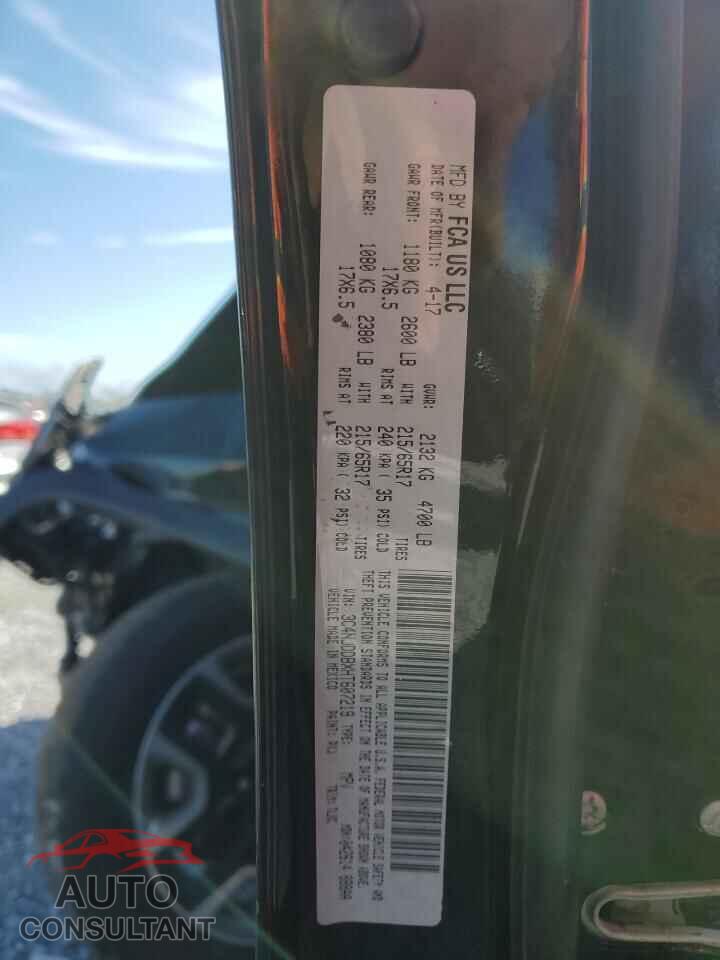 JEEP COMPASS 2017 - 3C4NJDDBXHT607219