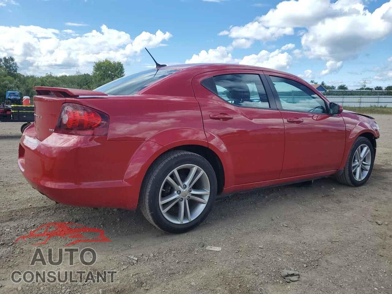 DODGE AVENGER 2012 - 1C3CDZCB3CN198376