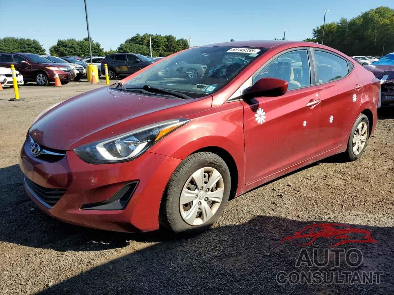 HYUNDAI ELANTRA 2016 - 5NPDH4AE5GH762667