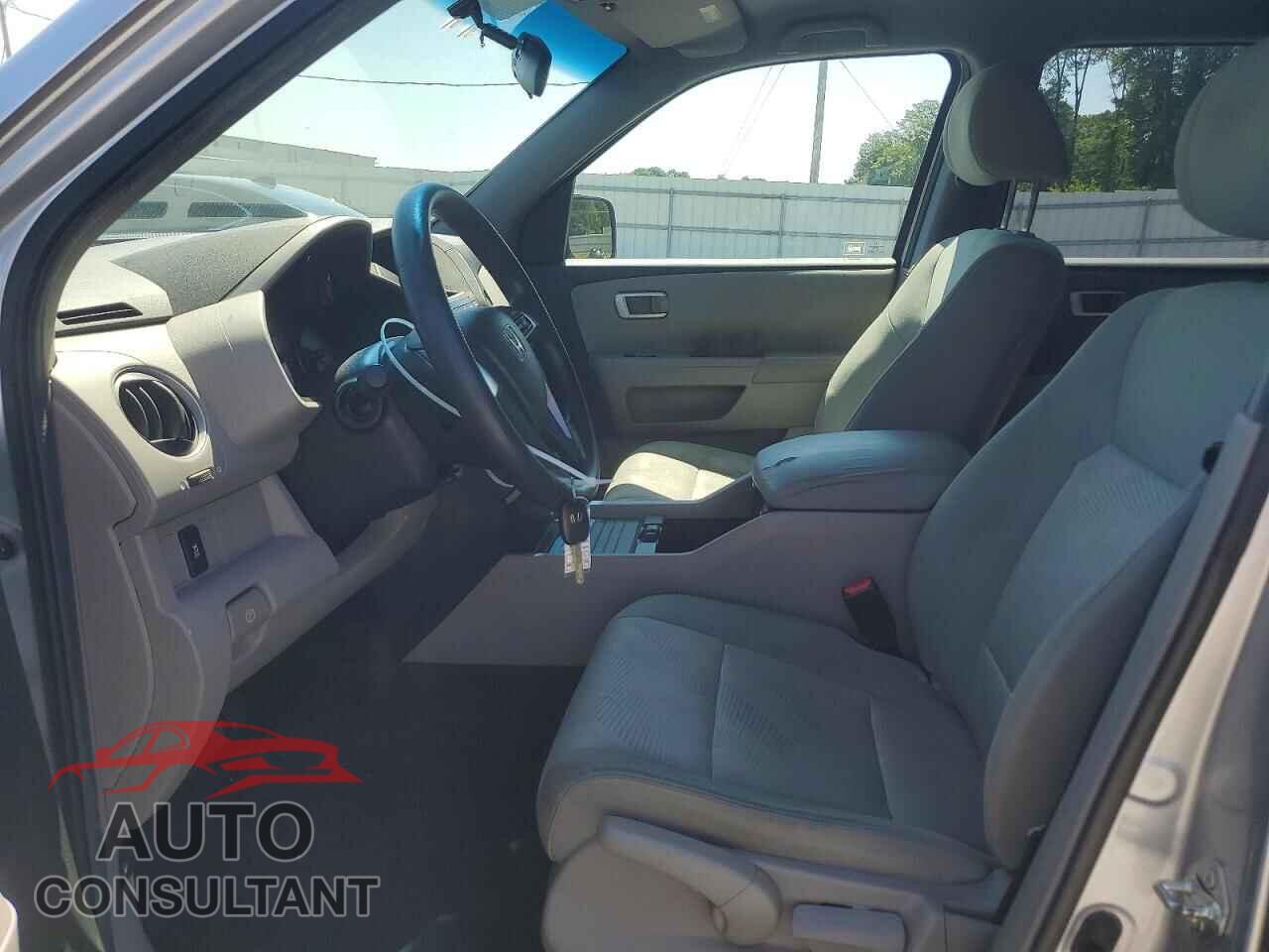 HONDA PILOT 2012 - 5FNYF4H26CB052365