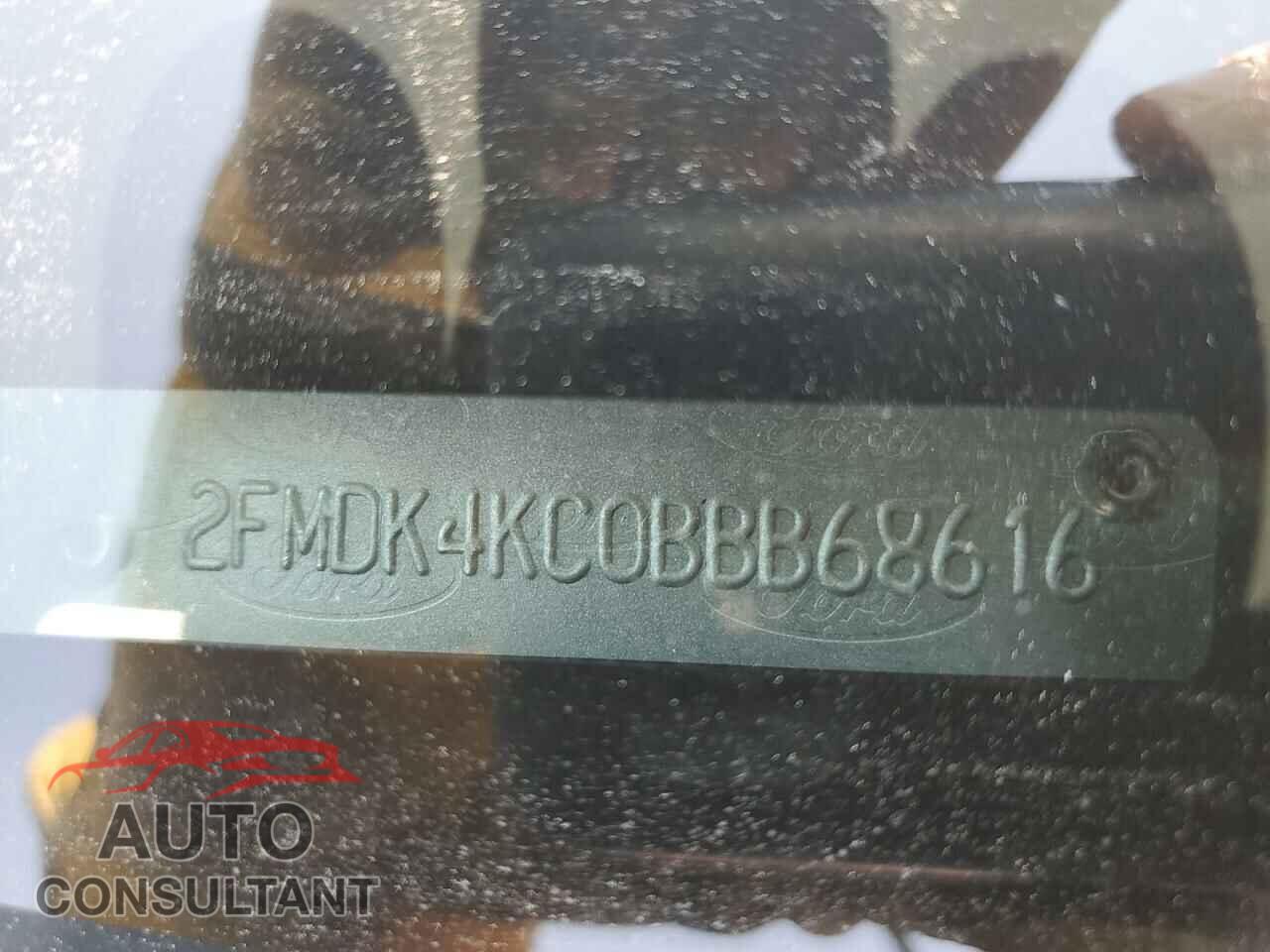 FORD EDGE 2011 - 2FMDK4KC0BBB68616
