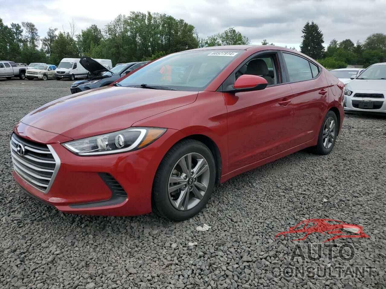 HYUNDAI ELANTRA 2018 - KMHD84LF4JU610328