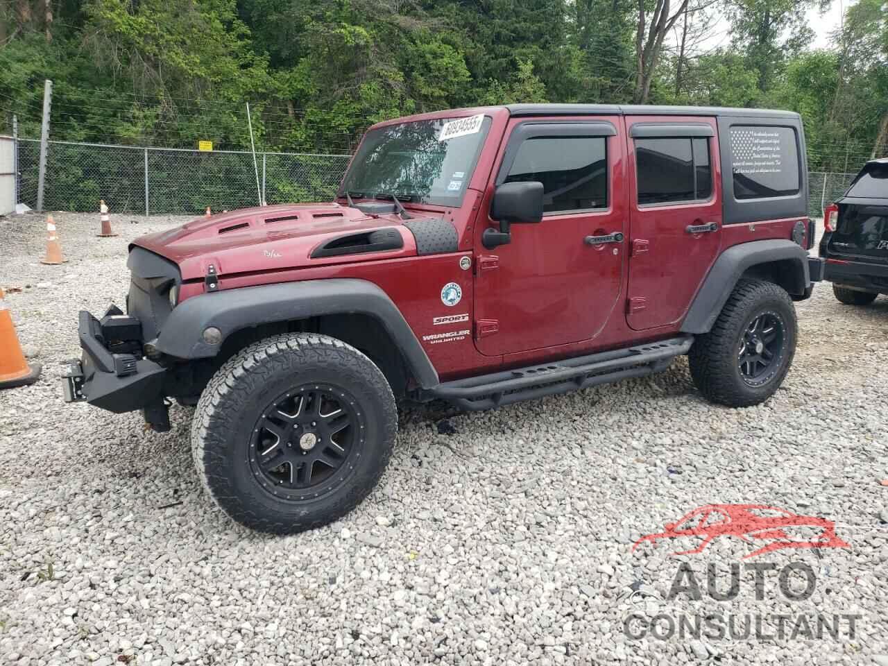 JEEP WRANGLER 2012 - 1C4HJWDG7CL215064