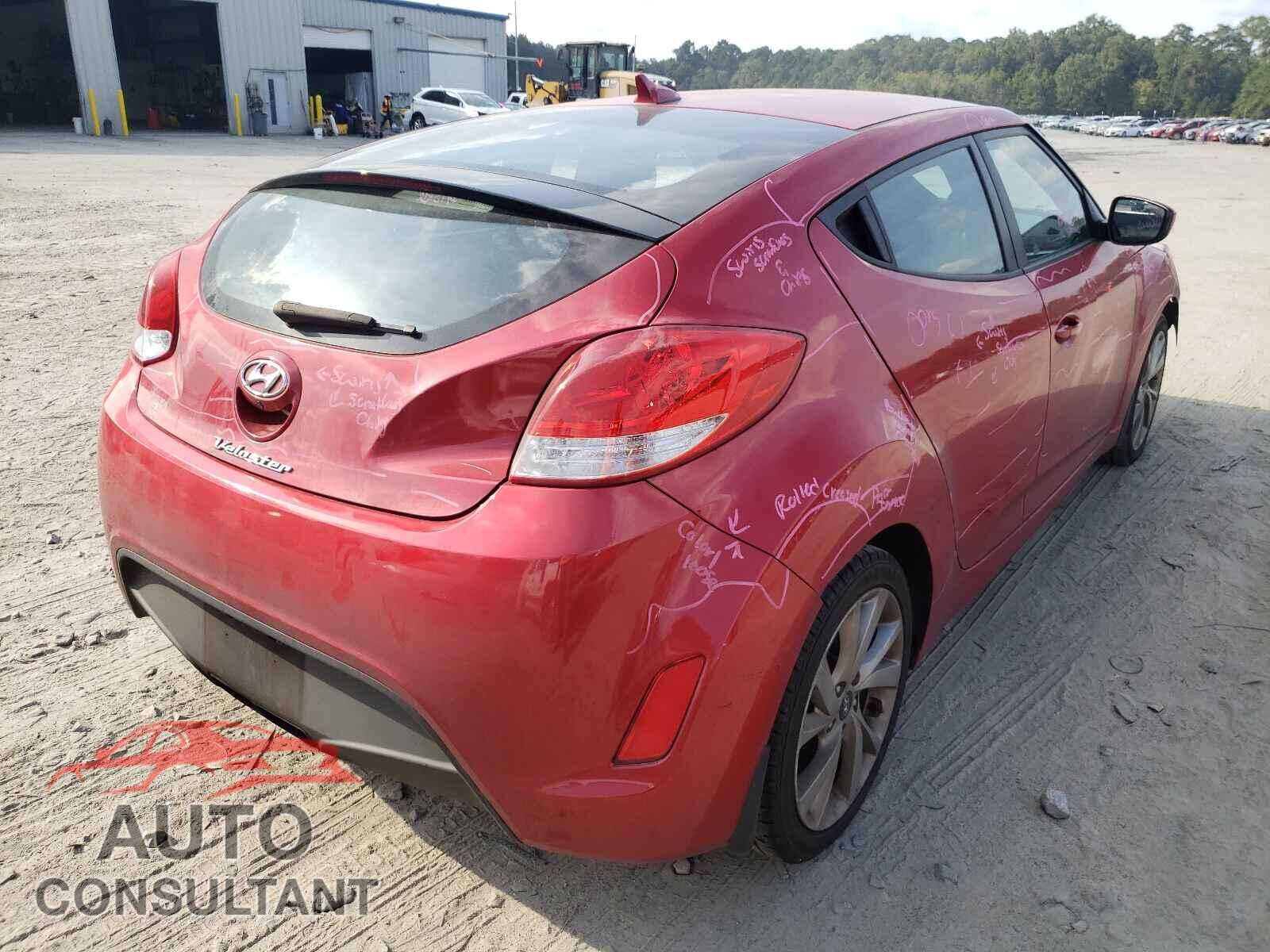 HYUNDAI VELOSTER 2017 - KMHTC6AD3HU317537