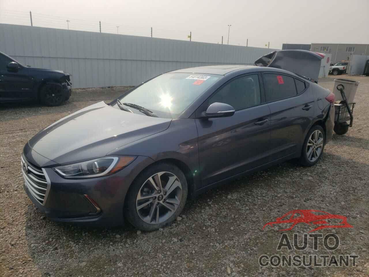 HYUNDAI ELANTRA 2017 - KMHD84LF6HU297230