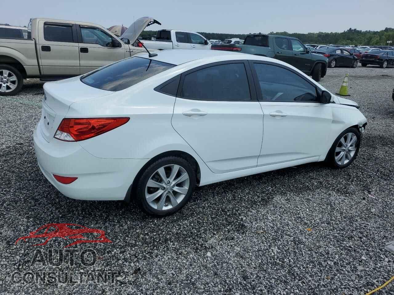 HYUNDAI ACCENT 2014 - KMHCU4AE6EU606627