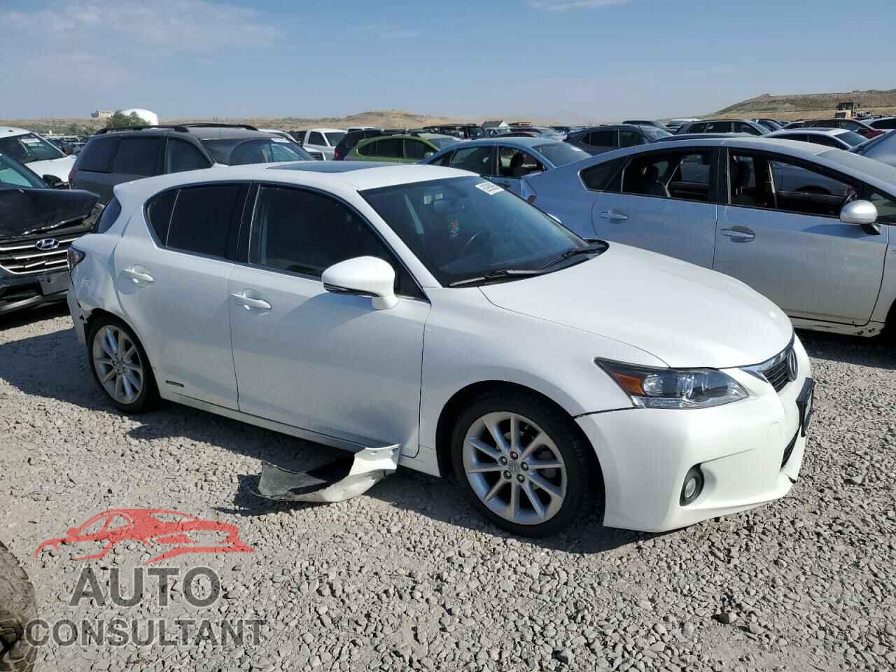 LEXUS CT 200 2013 - JTHKD5BH0D2171305