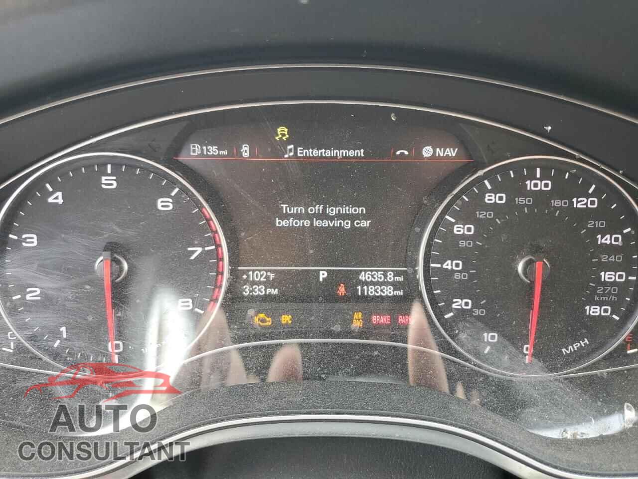AUDI A7 2013 - WAUYGAFC2DN098086
