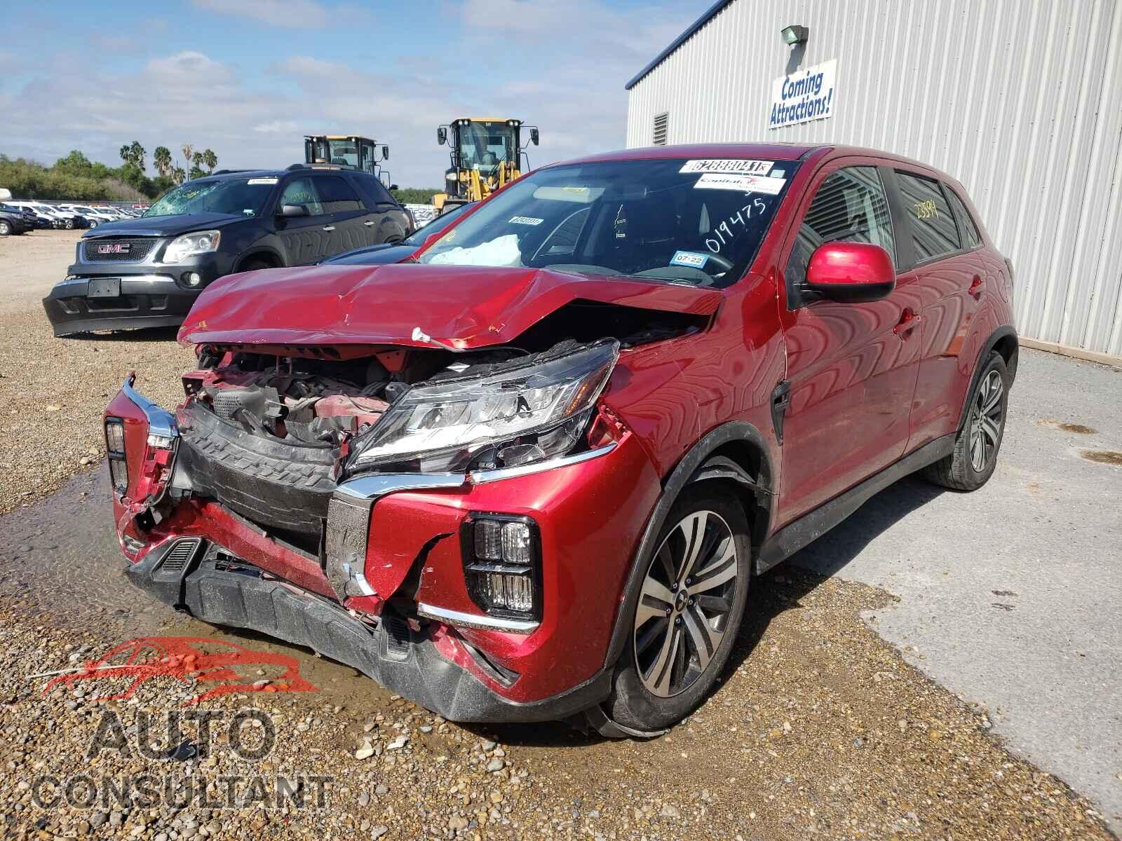 MITSUBISHI OUTLANDER 2020 - JA4AP3AU5LU019475