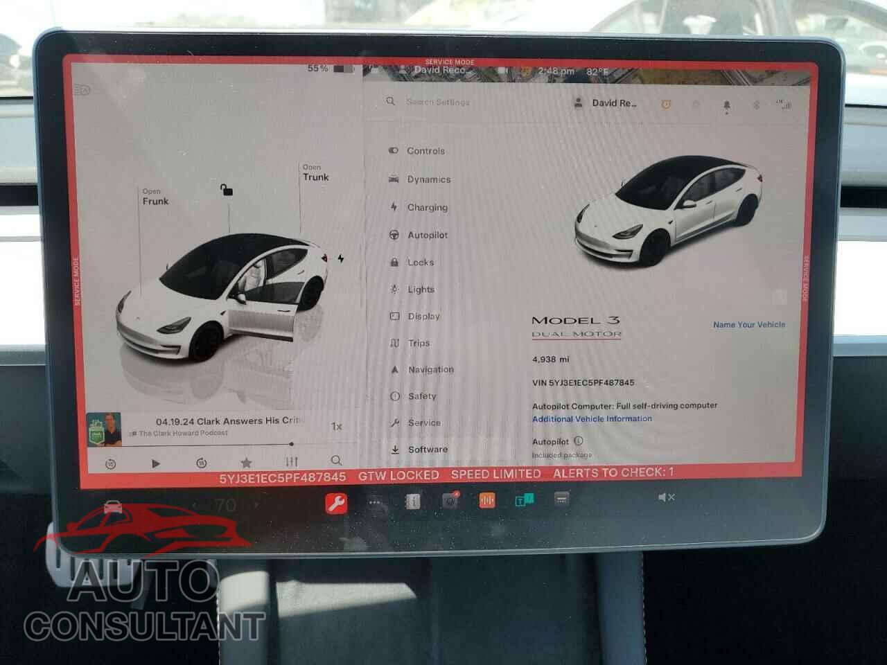 TESLA MODEL 3 2023 - 5YJ3E1EC5PF487845