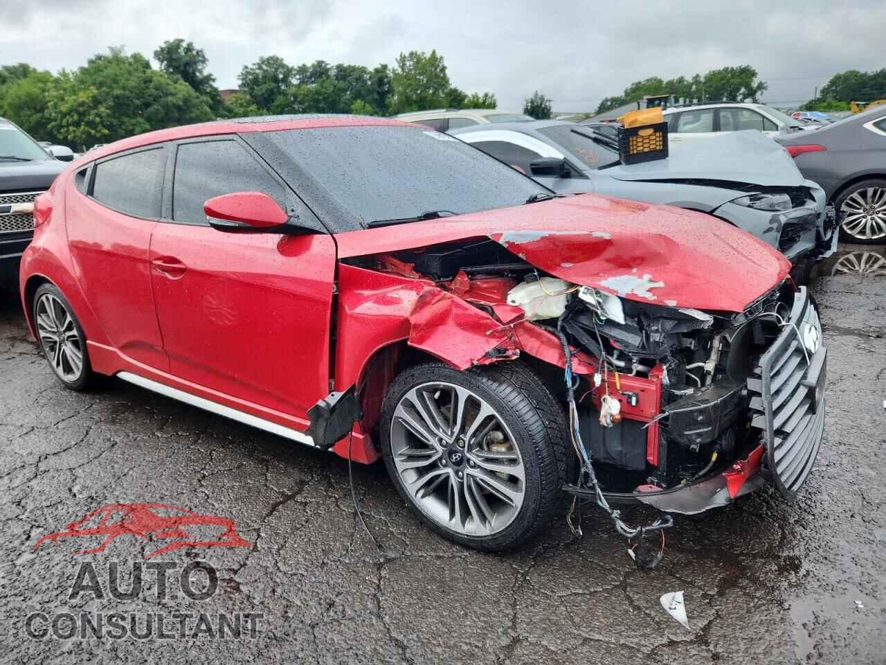 HYUNDAI VELOSTER 2017 - KMHTC6AE7HU308512