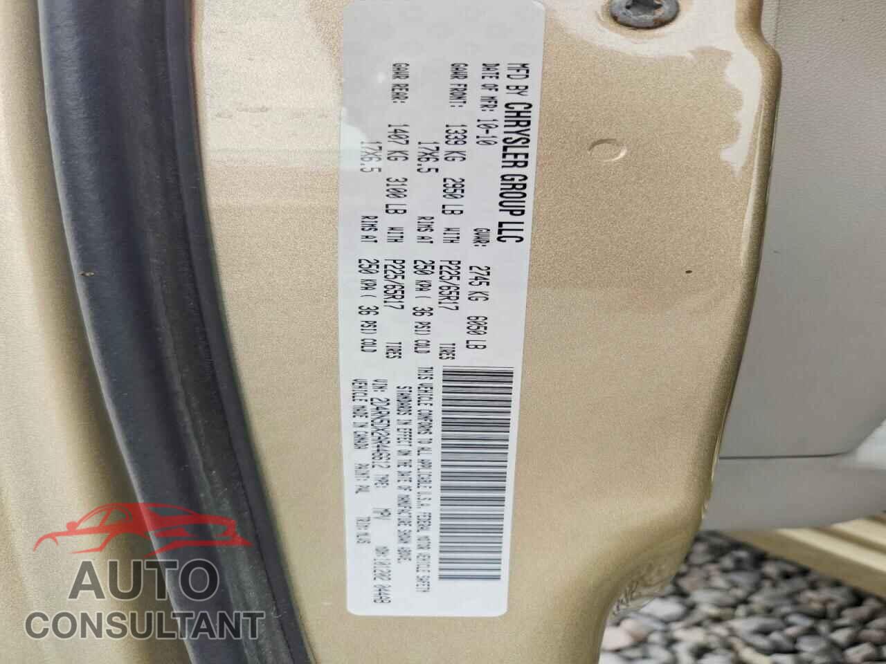 DODGE CARAVAN 2010 - 2D4RN5DX2AR446612