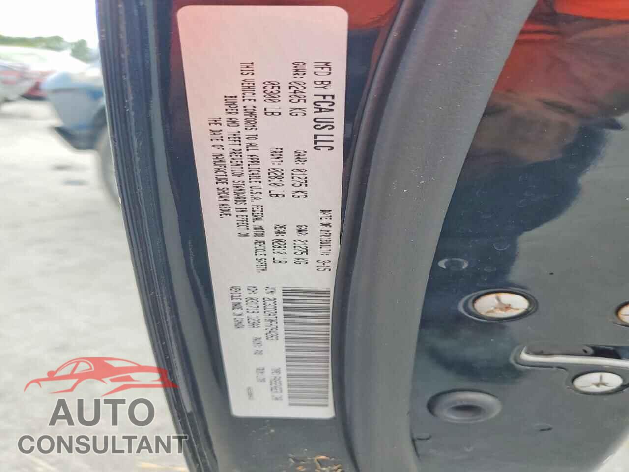 DODGE CHALLENGER 2015 - 2C3CDZAT0FH794263
