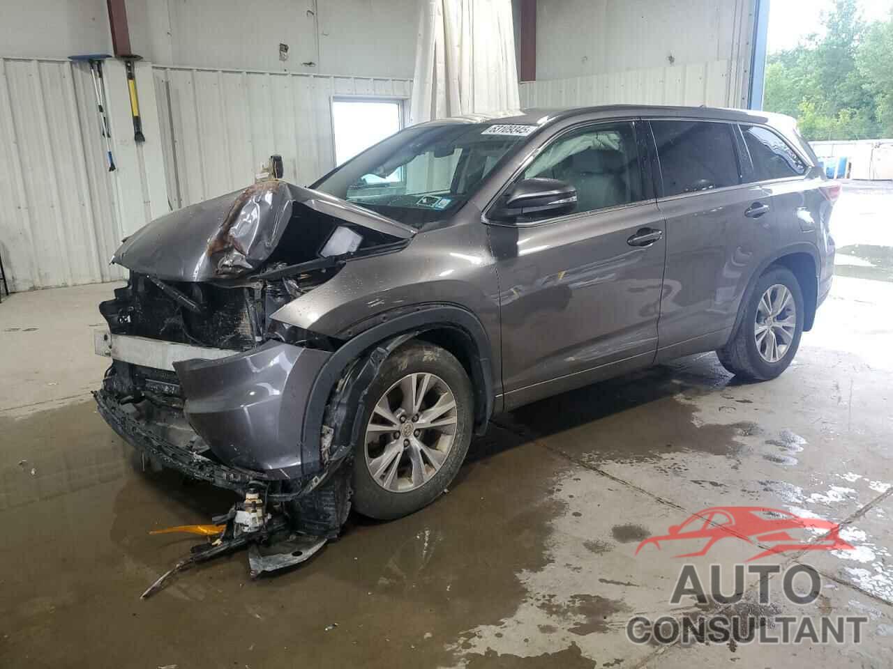 TOYOTA HIGHLANDER 2015 - 5TDBKRFH5FS182367