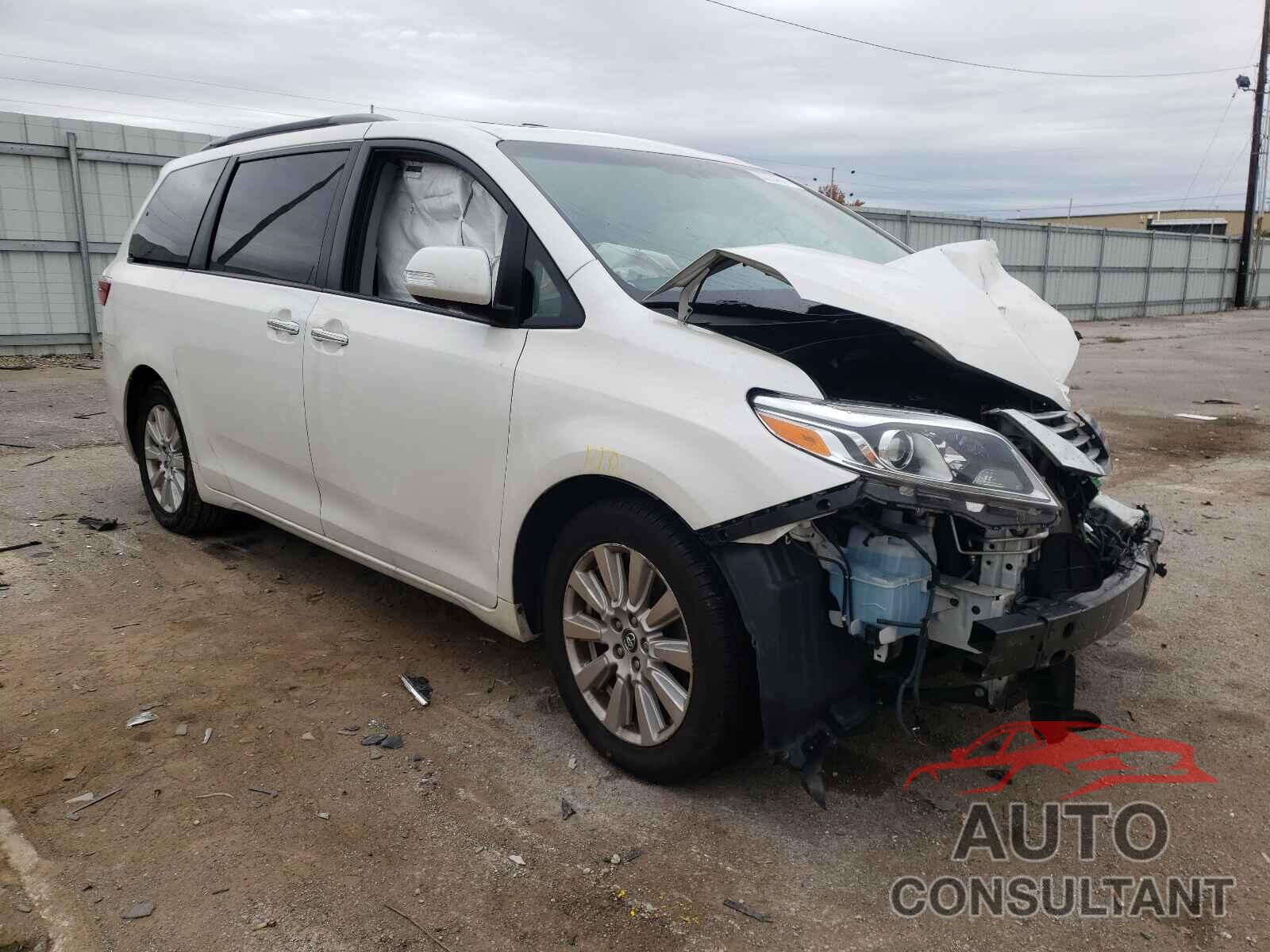 TOYOTA SIENNA 2017 - 5TDYZ3DC5HS808917