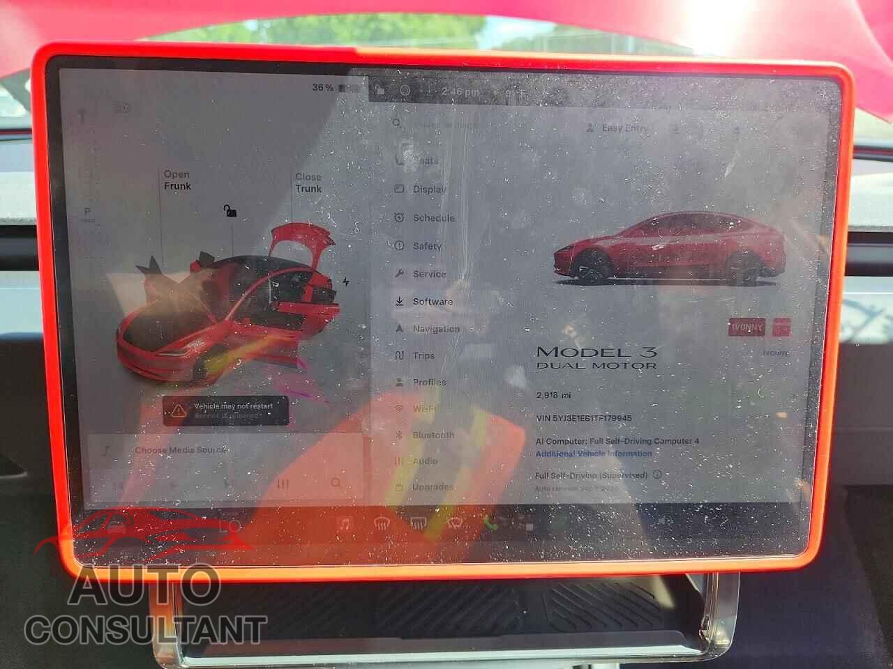 TESLA MODEL 3 2026 - 5YJ3E1EB1TF179945