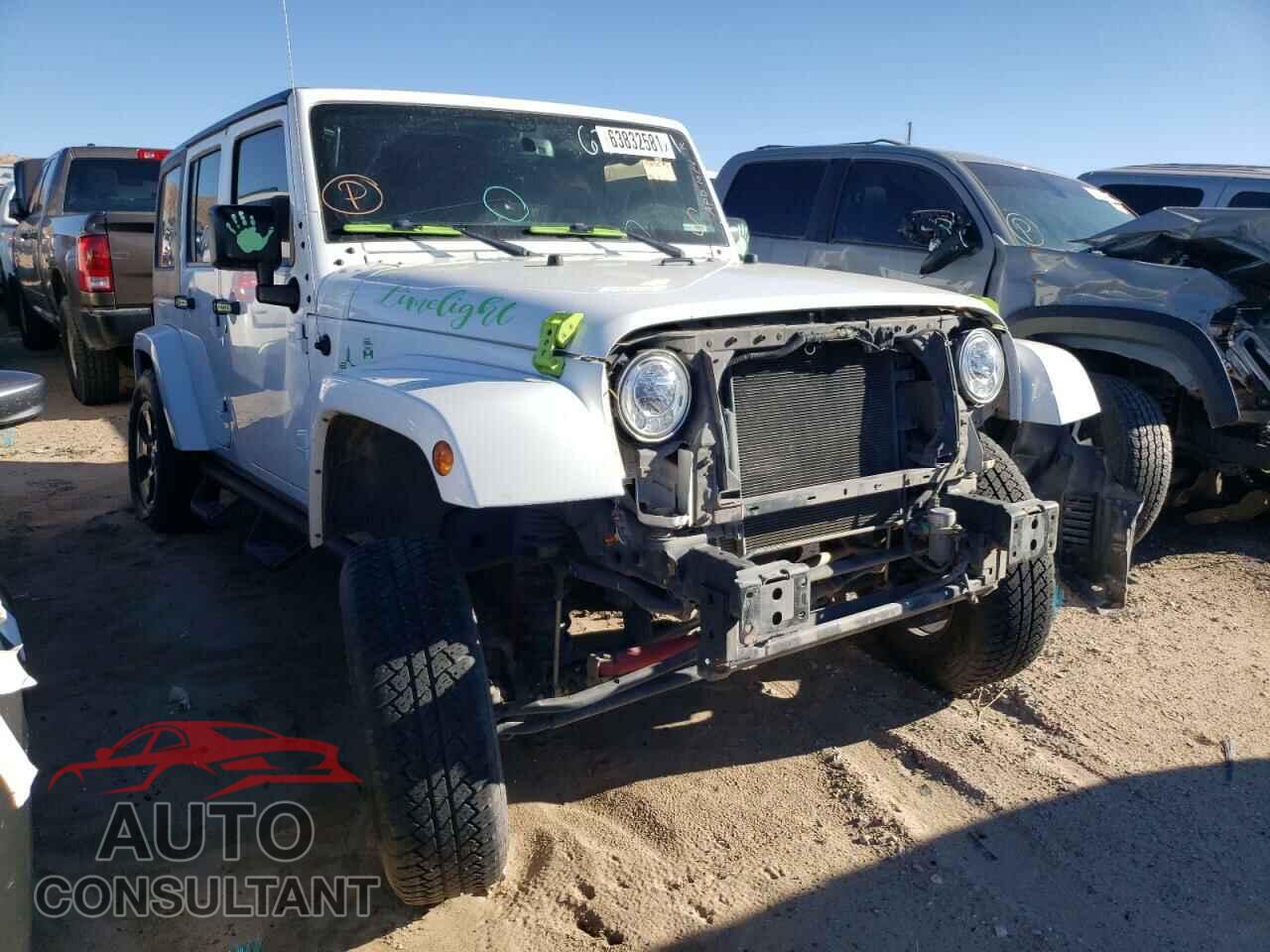 JEEP WRANGLER 2017 - 1C4BJWEG3HL658260