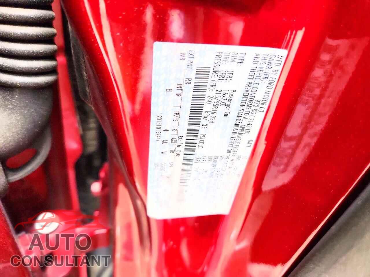FORD FOCUS 2014 - 1FADP3F23EL189245