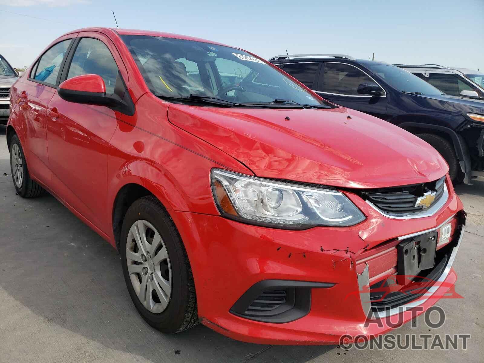 CHEVROLET SONIC 2017 - 1G1JB5SH5H4133882