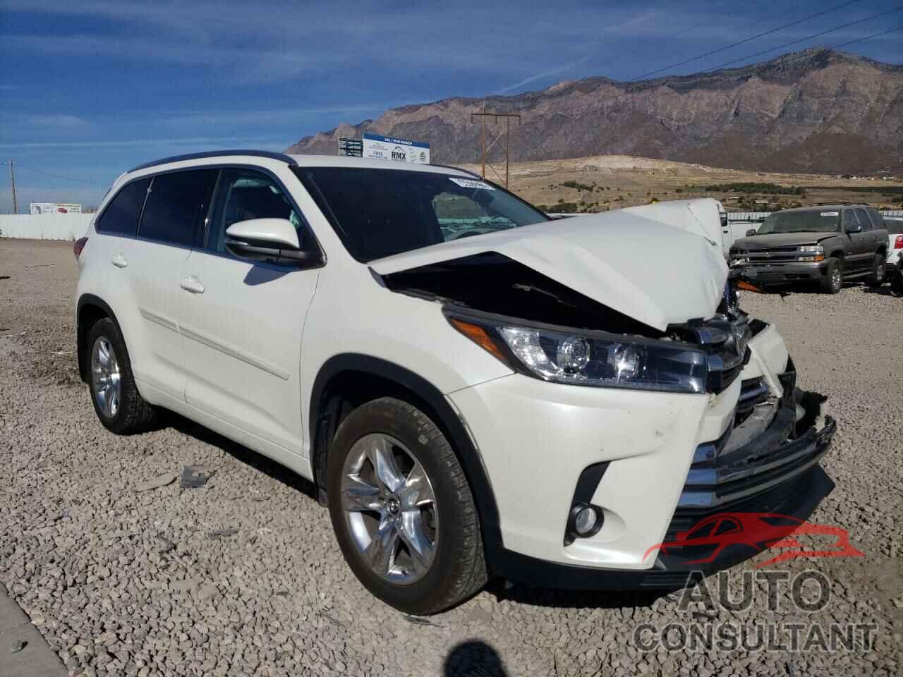 TOYOTA HIGHLANDER 2017 - 5TDDZRFH7HS462489