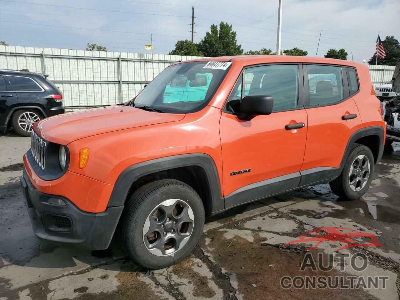 JEEP RENEGADE 2016 - ZACCJBAW1GPC57732