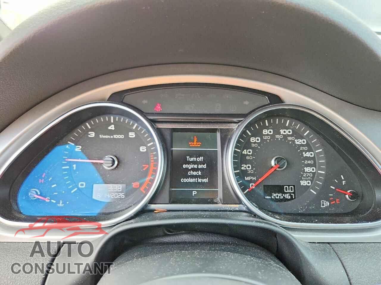 AUDI Q7 2012 - WA1DGAFE0CD001758