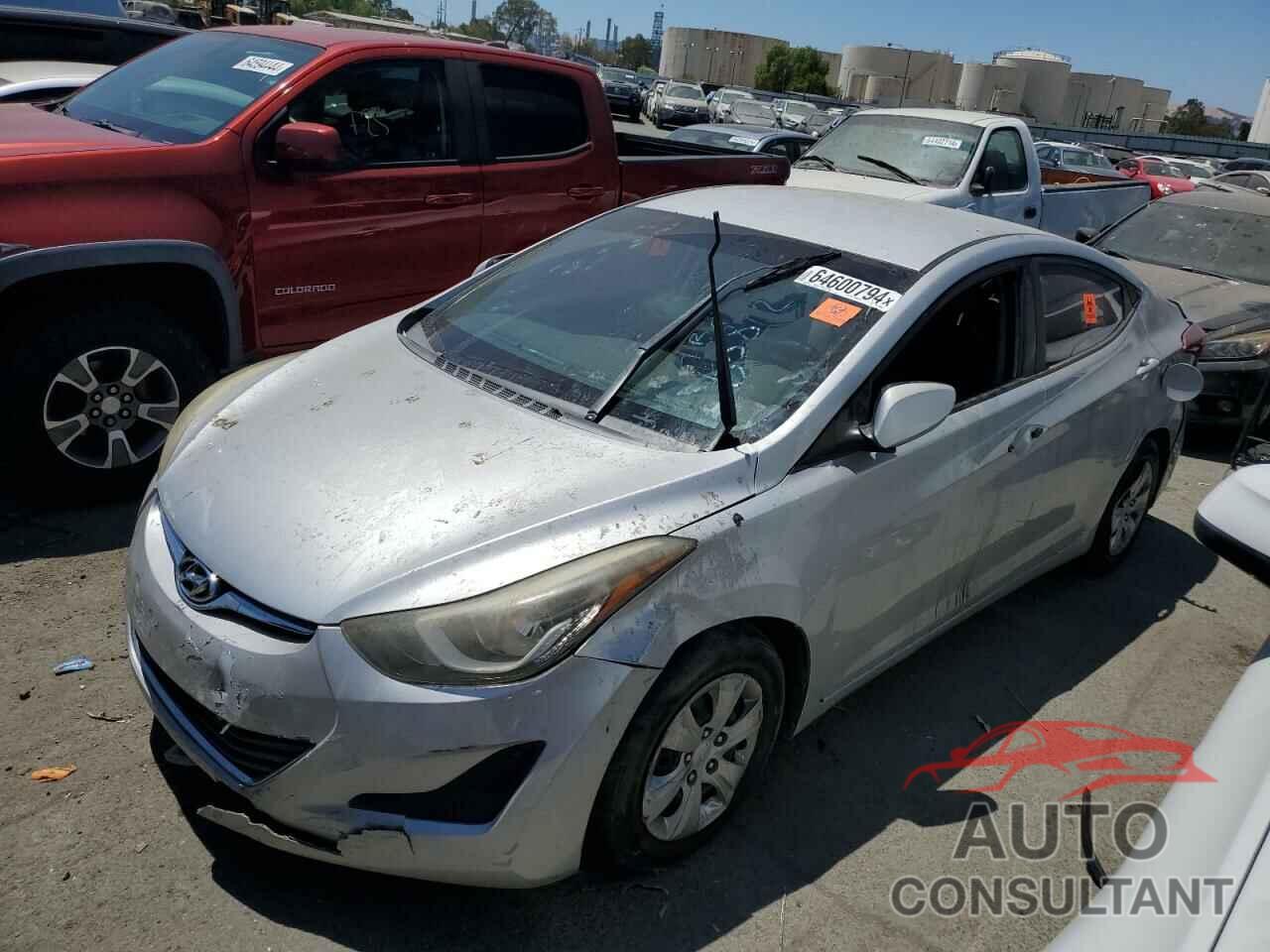 HYUNDAI ELANTRA 2016 - 5NPDH4AE7GH789546