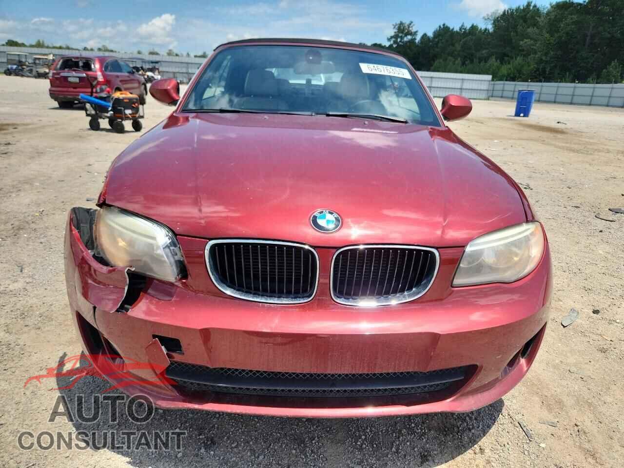 BMW 1 SERIES 2012 - WBAUL7C55CVM83143