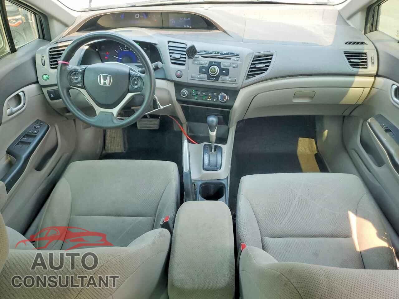 HONDA CIVIC 2012 - 19XFB2F51CE014522