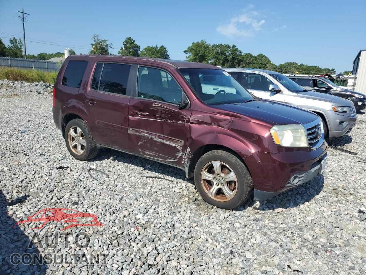 HONDA PILOT 2012 - 5FNYF4H62CB051068
