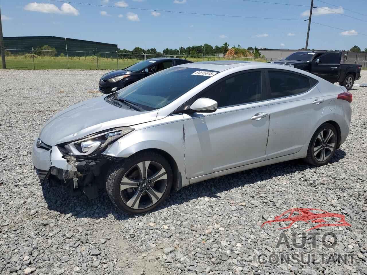 HYUNDAI ELANTRA 2015 - KMHDH4AH8FU358305