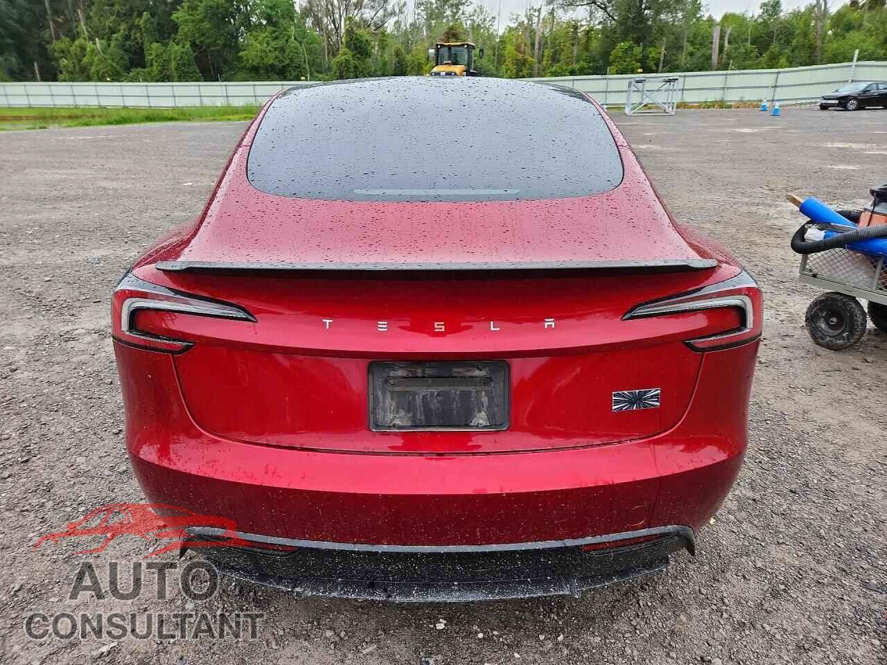 TESLA MODEL 3 2024 - 5YJ3E1ET6RF785260