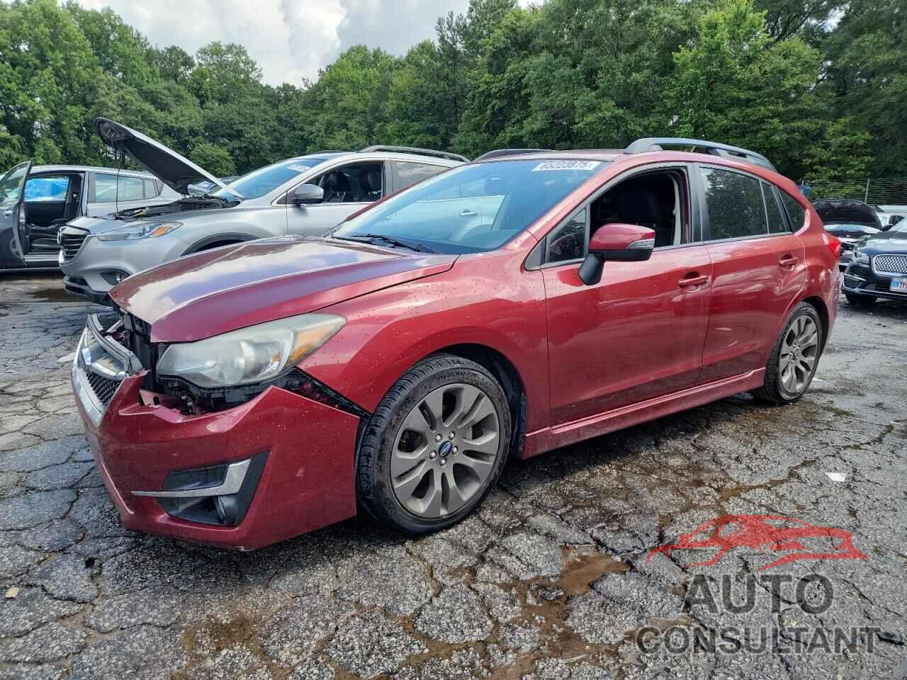 SUBARU IMPREZA 2016 - JF1GPAP65G8240382