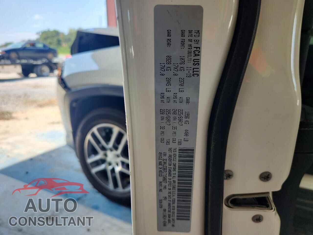 JEEP COMPASS 2020 - 3C4NJCBB7LT150827